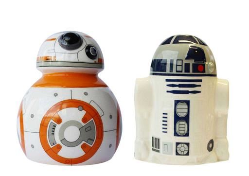 STAR WARS EPISODIO VII SALERO Y PIMENTERO BB-8 & R2-D2