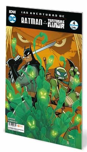 LAS AVENTURAS DE BATMAN Y LAS TORTUGAS NINJA #04