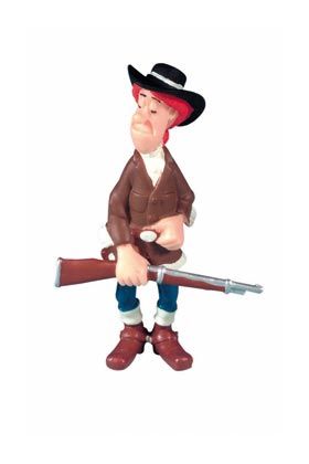 CALAMITY JANE FIGURA PVC 9 CM LUCKY LUKE