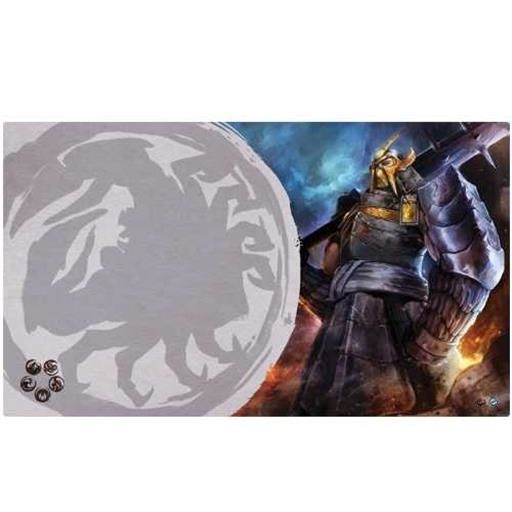 LA LEYENDA DE LOS CINCO ANILLOS TAPETE DEFENSOR DE LA MURALLA CLAN CANGREJO
