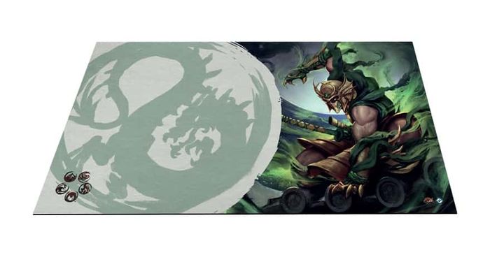 L5R: TAPETE SE&Ntilde;OR DE LA GRAN CASA DE LA LUZ