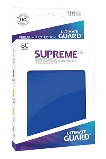 ULTIMATE GUARD SUPREME UX FUNDAS CARTAS TAMAO ESTANDAR AZUL (80)