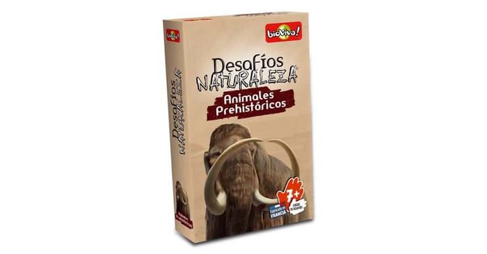 Portada de DESAFIOS NATURALEZA: ANIMALES PREHISTORICOS