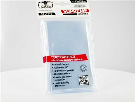 ULTIMATE GUARD SUPREME SLEEVES FUNDAS CARTAS JUEGO TAROT (50)