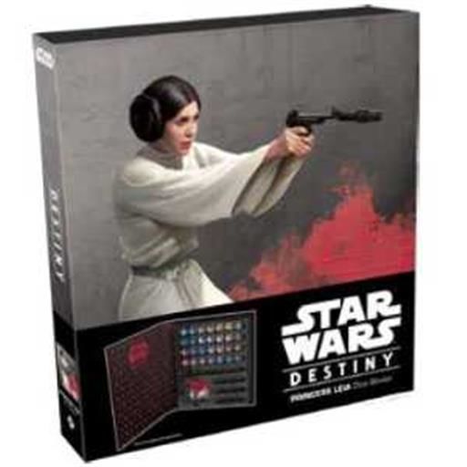 STAR WARS DESTINY. CARPETA PARA DADOS PRINCESA LEIA