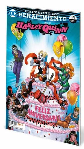 HARLEY QUINN #22 RENACIMIENTO #14 FELIZ ANIVERSARIO (GRAPA - ECC)