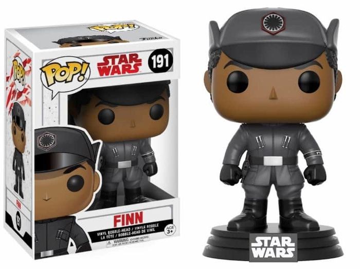 FINN FIG.10 CM VINYL POP STAR WARS EP. 8 THE LAST JEDI