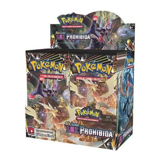 POKEMON JCC SOL Y LUNA LUZ PROHIBIDA SOBRE