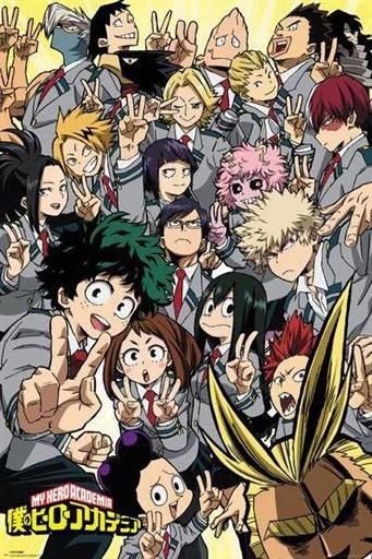 POSTER MY HERO ACADEMIA COMPILATION 61 X 91 CM
