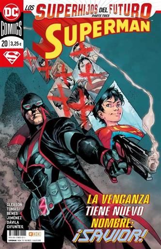 SUPERMAN MENSUAL VOL.3 #075 / RENACIMIENTO #20 LOS SUPERHIJOS DEL FUTURO 3