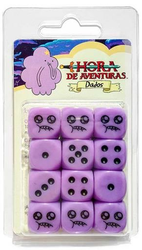 HORA DE AVENTURAS JDR DADOS DE PRINCESA BULTOS