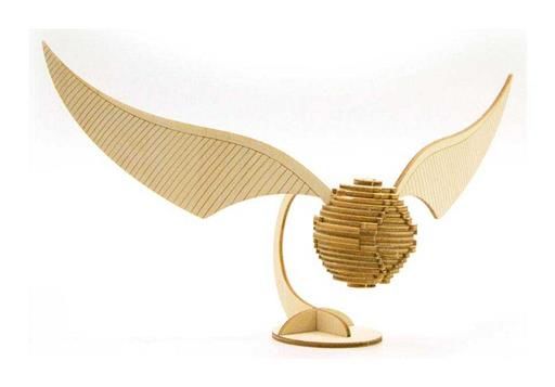 HARRY POTTER MAQUETA INCREDIBUILDS 3D GOLDEN SNITCH (EDICION INGLES)