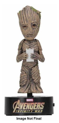 LOS VENGADORES INFINITY WAR FIGURA 16 CM GROOT MOVIBLE BODY KNOCKER