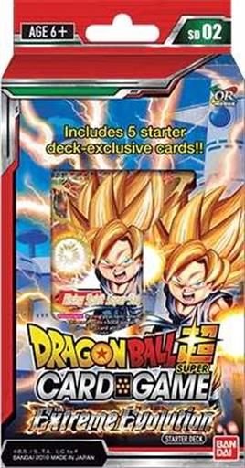 DRAGON BALL TCG MAZO EXTREME EVOLUTION INGLES