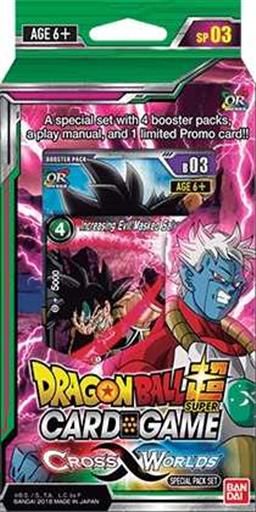 DRAGON BALL TCG SPECIAL PACK CROSS WORLDS INGLES