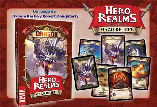 HERO REALMS: MAZO DE JEFE - DRAGON