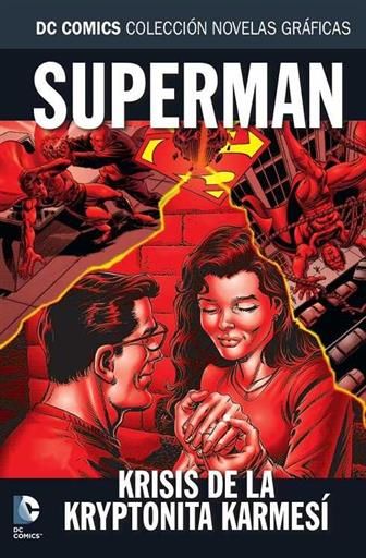 COLECCIONABLE DC COMICS #63 SUPERMAN: KRISIS DE LA KRYPTONITA KARMESI