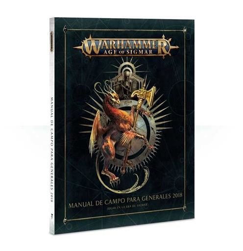 Portada de WARHAMMER AGE OF SIGMAR MANUAL DE CAMPO PARA GENERALES 2018