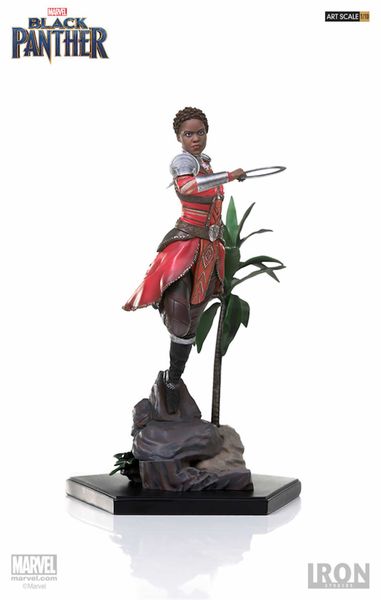 NAKIA FIG 22 CM BLACK PANTHER IRON STUDIOS BDS 1/10 ART SCALE