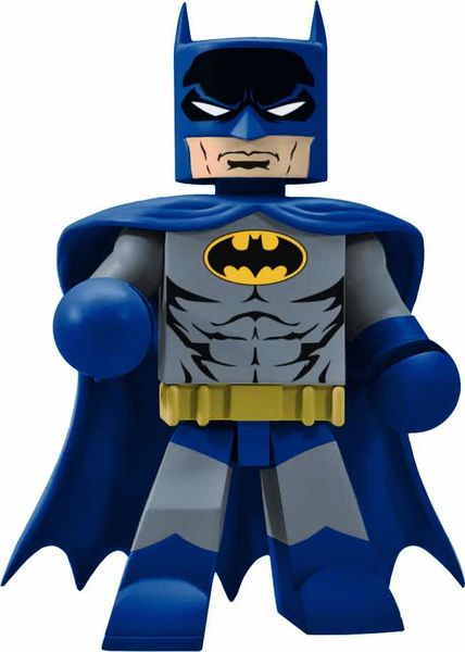 BATMAN TRAJE AZUL Y GRIS FIGURA 10 CM VINIMATES VINYL FIGURE DC COMICS SERIES 3