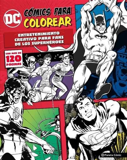 DC COMICS PARA COLOREAR SUPERHEROES