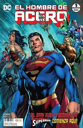 SUPERMAN EL HOMBRE DE ACERO #001 (GRAPA)