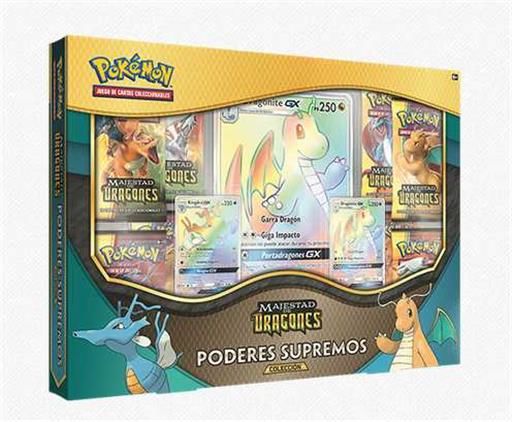 POKEMON JCC CAJA COLECCION PODERES SUPREMOS DE MAJESTAD DE DRAGONES