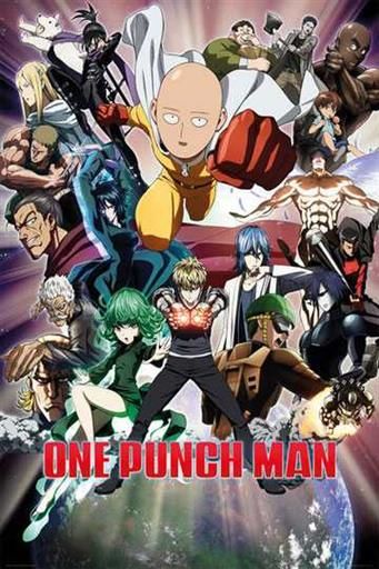 POSTER ONE PUNCH-MAN COLLAGE 61 X 91 CM