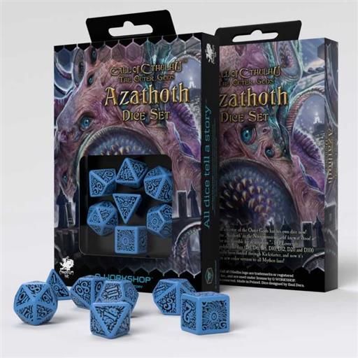 DADOS Q-WORKSHOP CALL OF CTHULHU THE OUTER GODS AZATHOTH
