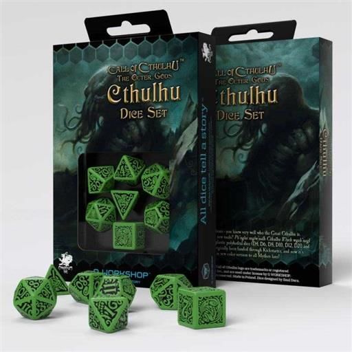 DADOS Q-WORKSHOP CALL OF CTHULHU THE OUTER GODS CTHULHU