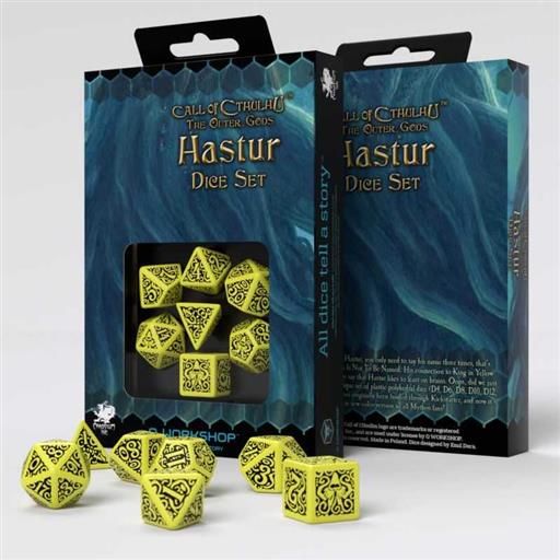 DADOS Q-WORKSHOP CALL OF CTHULHU THE OUTER GODS HASTUR