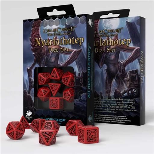DADOS Q-WORKSHOP CALL OF CTHULHU THE OUTER GODS NYARLATHOTEP