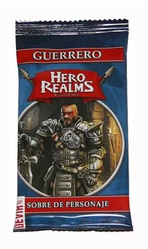 HERO REALMS. SOBRE DE PERSONAJES: GUERRERO