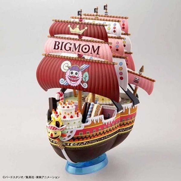 QUEEN-MAMA-CHANTER MODEL KIT FIGURA 15 CM ONE PIECE GRAND SHIP COLLECTION