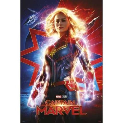 POSTER CAPITANA MARVEL ONE SHEET 61 X 91 CM