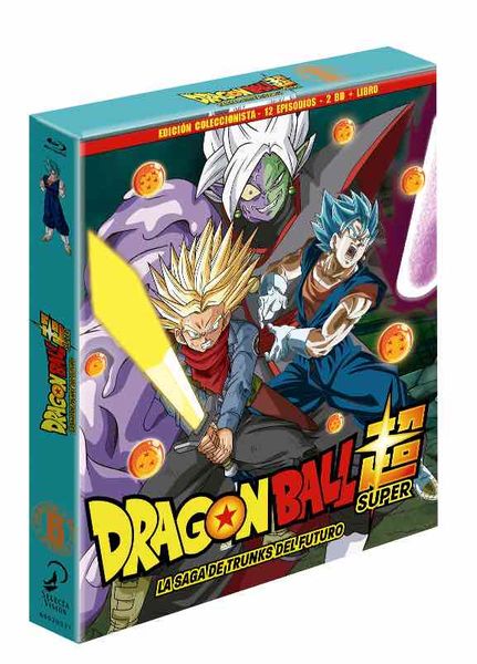 BD DRAGON BALL SUPER BOX 6. LA SAGA DE TRUNKS DEL FUTURO BLURAY COLECCIONISTAS