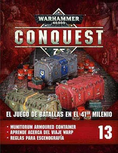 WARHAMMER 40000 CONQUEST COLECCION OFICIAL #013. MUNITORUM ARMOURED CONT.