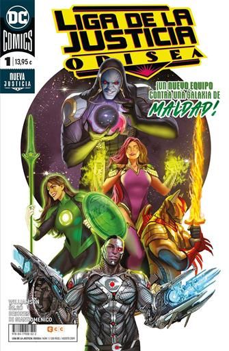 LIGA DE LA JUSTICIA: ODISEA #01