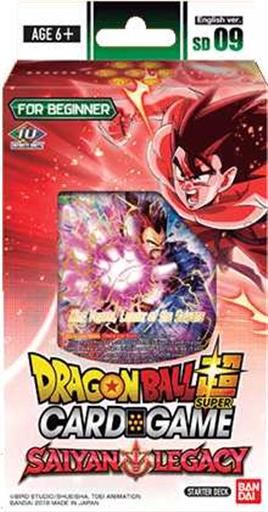 DRAGON BALL TCG STARTER DECK 9 - SAIYAN LEGACY