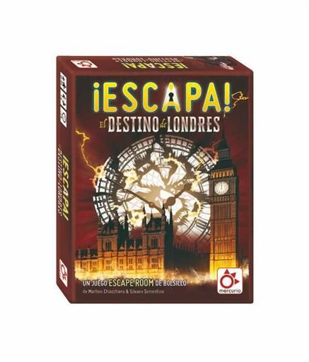 Portada de ESCAPA. EL DESTINO DE LONDRES JCNC