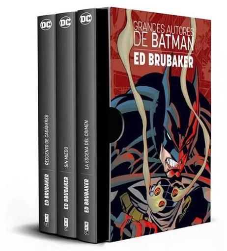 ESTUCHE GRANDES AUTORES DE BATMAN: ED BRUBAKER