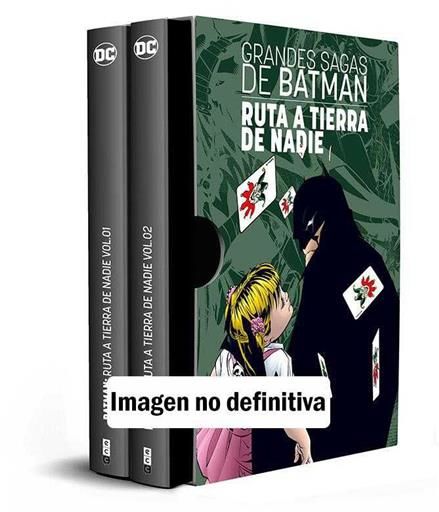 ESTUCHE GRANDES SAGAS DE BATMAN: BATMAN. RUTA A TIERRA DE NADIE VOL. 1 Y 2