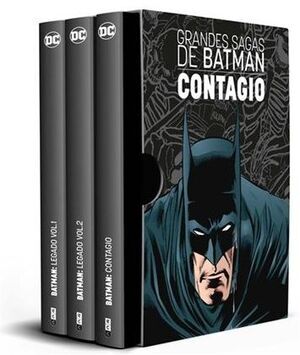 ESTUCHE GRANDES SAGAS DE BATMAN: BATMAN. CONTAGIO + LEGADO VOL. 1 Y 2