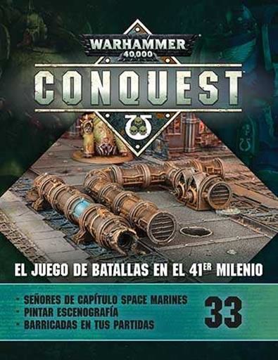 WARHAMMER 40000 CONQUEST COLECCION OFICIAL #033. KIT THERMIC PLASMA CONDUIT