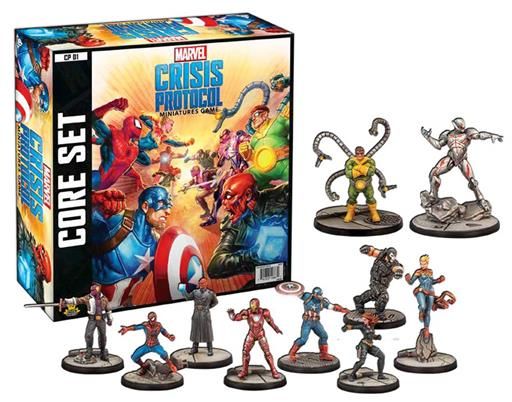 MARVEL CRISIS PROTOCOL MINIATURES GAME CORE SET (INGLES)