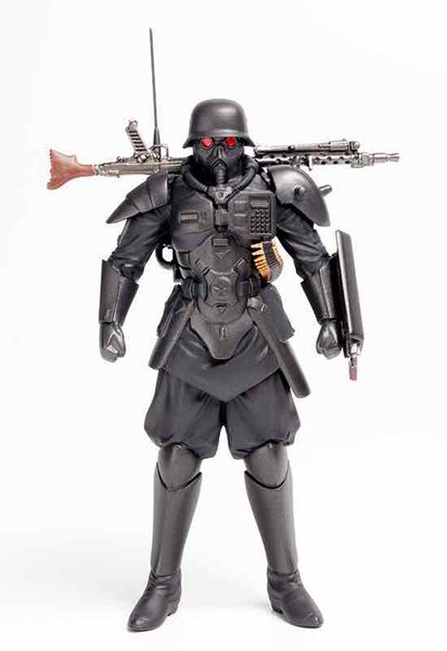 PROTECT GEAR FIGURA MODEL KIT 9 CM KERBEROS THE RED SPECTACLES PLAMAX MF-23