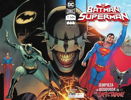 BATMAN / SUPERMAN #01. EMPIEZA LA BUSQUEDA DE LOS INFECTADOS! (GRAPA)
