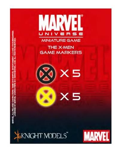 MARVEL UNIVERSE MINIATURE GAME: X-MEN MARKERS