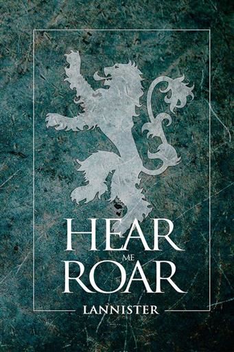 JUEGO DE TRONOS LIBRETA HEAR ME ROAR LANNISTER