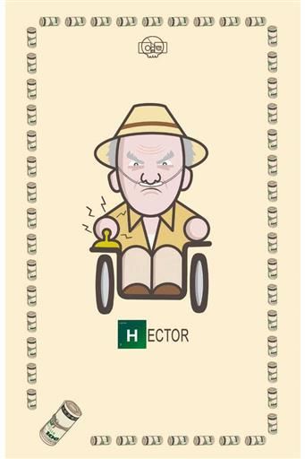 BREAKING BAD LIBRETA HECTOR SALAMANCA